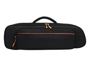 Vaguelly Trumpet Bag Trumpet Backpack Case حقيبة بوق خفيفة الوزن مع أحزمة كتف قابلة للتعديل ، حقيبة للآلات الموسيقية في الهواء الطلق حقيبة حمل البوق