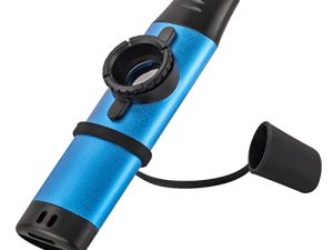 Deekec Metal Kazoo مع 5 أغشية إضافية ونغمة قابلة للتعديل للجيتار والقيثارة والكمان والبيانو ولوحة المفاتيح وآلات موسيقية سهلة التعلم (أزرق)