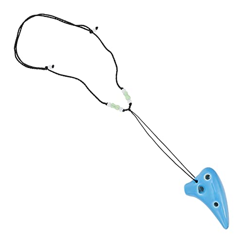 Generic 6 ثقوب Ocarina Mini Ocarina Necklace Legend of Triforce Blue Ocarina الأطفال المبتدئين تعلم أوكارينا الآلات الموسيقية ، C10J5M56AH129CKOB Generic 6 ثقوب Ocarina Mini Ocarina Necklace Legend of Triforce Blue Ocarina الأطفال المبتدئين تعلم أوكارينا الآلات الموسيقية ، C10J5M56AH129CKOB