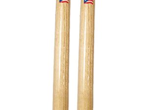 DP Music Hand Percussion Wood Claves 8 بوصة - مع علم بورتوريكو