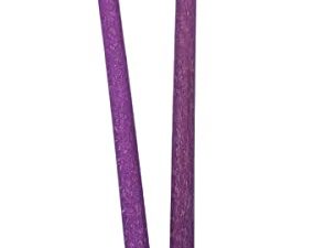 زوج واحد من TUOREN مقاس 7.5 بوصة طويل من المطاط Xylophone Mallets طبل لسان مطرقة قرع عصي مطرقة بمقبض خشبي ملحق أداة الموسيقى (أرجواني)