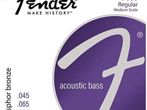 Fender 7060 Acoustic Bass Strings، Phosphor Bronze .045-.100