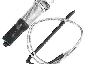 لاقط الغيتار الصوتي Piezo Pickup Transducer 6.35mm تلتقط الجيتار Sound Seeker محول الصوت النقي للغيتار الصوتي Cello Banjo Ukulele Mandolin Microphone Instruments Pickup Accessories
