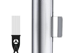 أدوات VACHAN Guiro 8 "3" آلة قرع لاتينية من الفولاذ المقاوم للصدأ مع مكشطة معدنية Guiro Shaker لأداة تدريب الآلات الموسيقية المصاحبة للفرقة