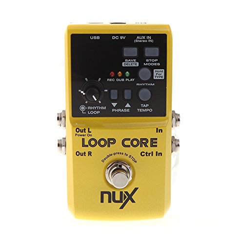 NUX Loop Core Violao Guitar Electric Effect Pedal 6 Hours Recording Time المدمج في أنماط الأسطوانة أجزاء الآلات الموسيقية TS Showcase NUX Loop Core Violao Guitar Electric Effect Pedal 6 Hours Recording Time المدمج في أنماط الأسطوانة أجزاء الآلات الموسيقية TS Showcase