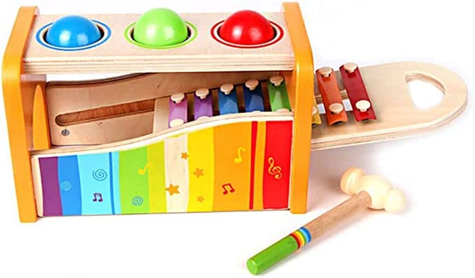 مقعد Hape Pound & Tap Bench مع Xylophone منزلق للخارج - لعبة قصف موسيقية خشبية متينة حائزة على جوائز للأطفال الصغار مقعد Hape Pound & Tap Bench مع Xylophone منزلق للخارج - لعبة قصف موسيقية خشبية متينة حائزة على جوائز للأطفال الصغار