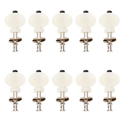 10 قطع Yootones Ukulele Guitar String Tuning Pegs Keys Keys Knobs متوافق مع Ukulele String شبه البلاستيكي ملحقات أدوات ضبط الموسيقية (أبيض) 10 قطع Yootones Ukulele Guitar String Tuning Pegs Keys Keys Knobs متوافق مع Ukulele String شبه البلاستيكي ملحقات أدوات ضبط الموسيقية (أبيض)