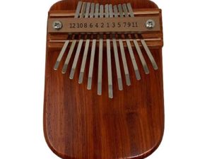 ألحان الجبل - جاهز للأمبير - بيانو Padauk الأفريقي 12 مفتاح الإبهام - كاليمبا - الولايات المتحدة الأمريكية - صنع آلة موسيقية