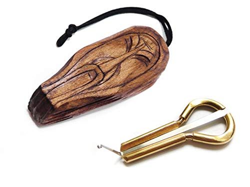 Jew's Harp by P.Potkin في علبة خشبية مصنوعة يدويًا من شامان - آلة موسيقية بالفم (قيثارة الفك) صوت جميل جودة ممتازة maultrommel (قيثارة الفك ، قيثارة سنوبي ، دان موي) Jew's Harp by P.Potkin في علبة خشبية مصنوعة يدويًا من شامان - آلة موسيقية بالفم (قيثارة الفك) صوت جميل جودة ممتازة maultrommel (قيثارة الفك ، قيثارة سنوبي ، دان موي)