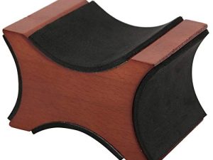 Bnineteenteam Mahogany Neck Rest Support Support ، أداة إصلاح الآلات الموسيقية الشاملة لسطح المكتب