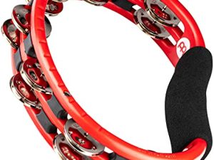 آلة موسيقية تقليدية يدوية الصنع من Meinl Percussion للتسجيل أو العيش - ليست مصنوعة في الصين - أناشيد صف مزدوج ، ضمان لمدة عامين (TMT1-R)